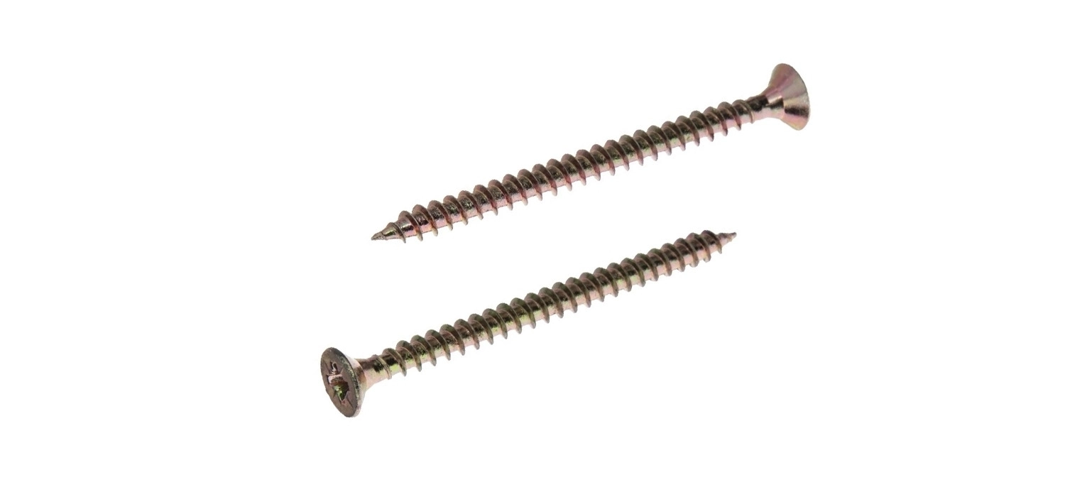 ART 9050 цинк жовтий Шуруп універсальний з потайною головкою PZ