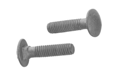 ISO 8678 8.8 Zink-Taschentuchbolzen mit halbkreisförmigem Kopf und quadratischer Kopfstütze