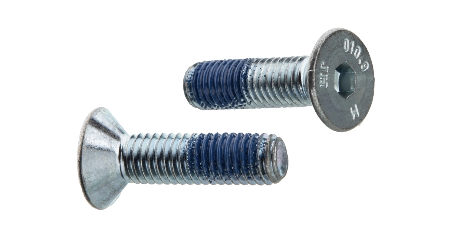 DIN 7991 10.9 zinc countersunk head Bolt and nylon coating DIN 267-28 KLF