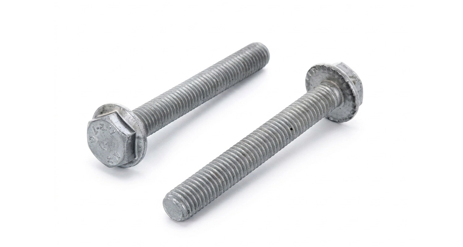 Bolt DIN 6921 M5x10 10,9 zinc jagged