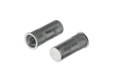 AN 325 цинк Клепальная гайка с потайным буртиком рифленая закритая