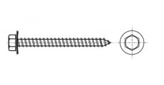 https://dinmark.com.ua/images/ART 9057 тип A Саморез с шестигранной головкой и шайбой EPDM 16мм - Інтернет-магазин Dinmark