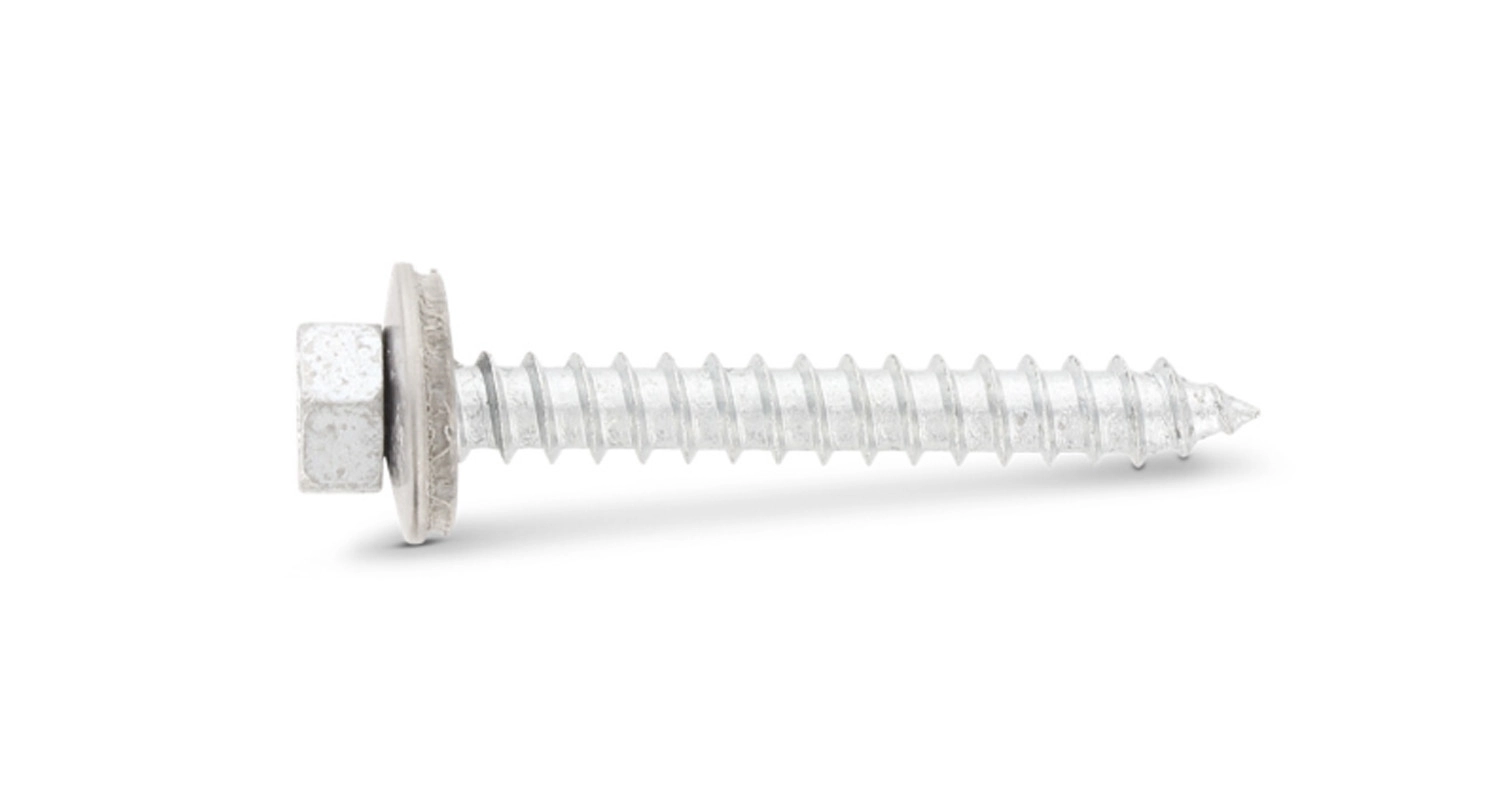 ART 9057 A2 type A Self-tapping screw with a hexagonal head and a 16 mm EPDM washer креслення