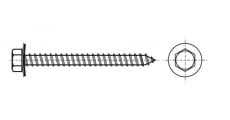 https://dinmark.com.ua/images/ART 9059 тип A Саморез с шестигранной головкой и шайбой EPDM 19мм - Інтернет-магазин Dinmark
