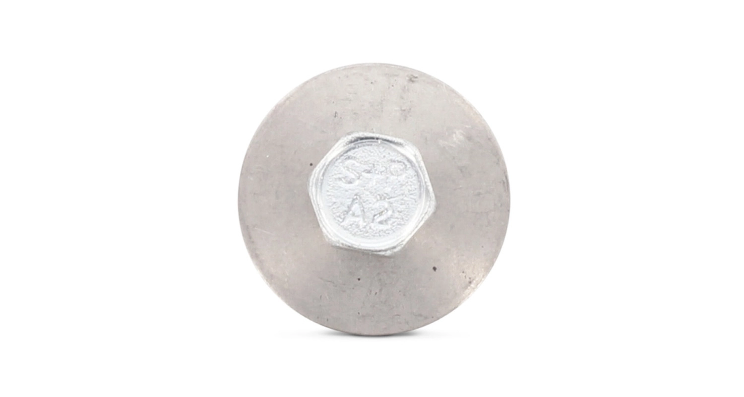 ART 9059 A A2 Stainless steel self-tapping screw with EPDM washer Dinmark