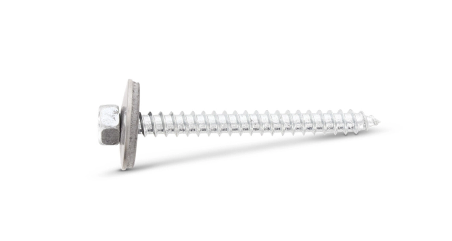 ART 9098 A A2 Self-tapping screw with hexagon head and 22 mm EPDM washer креслення