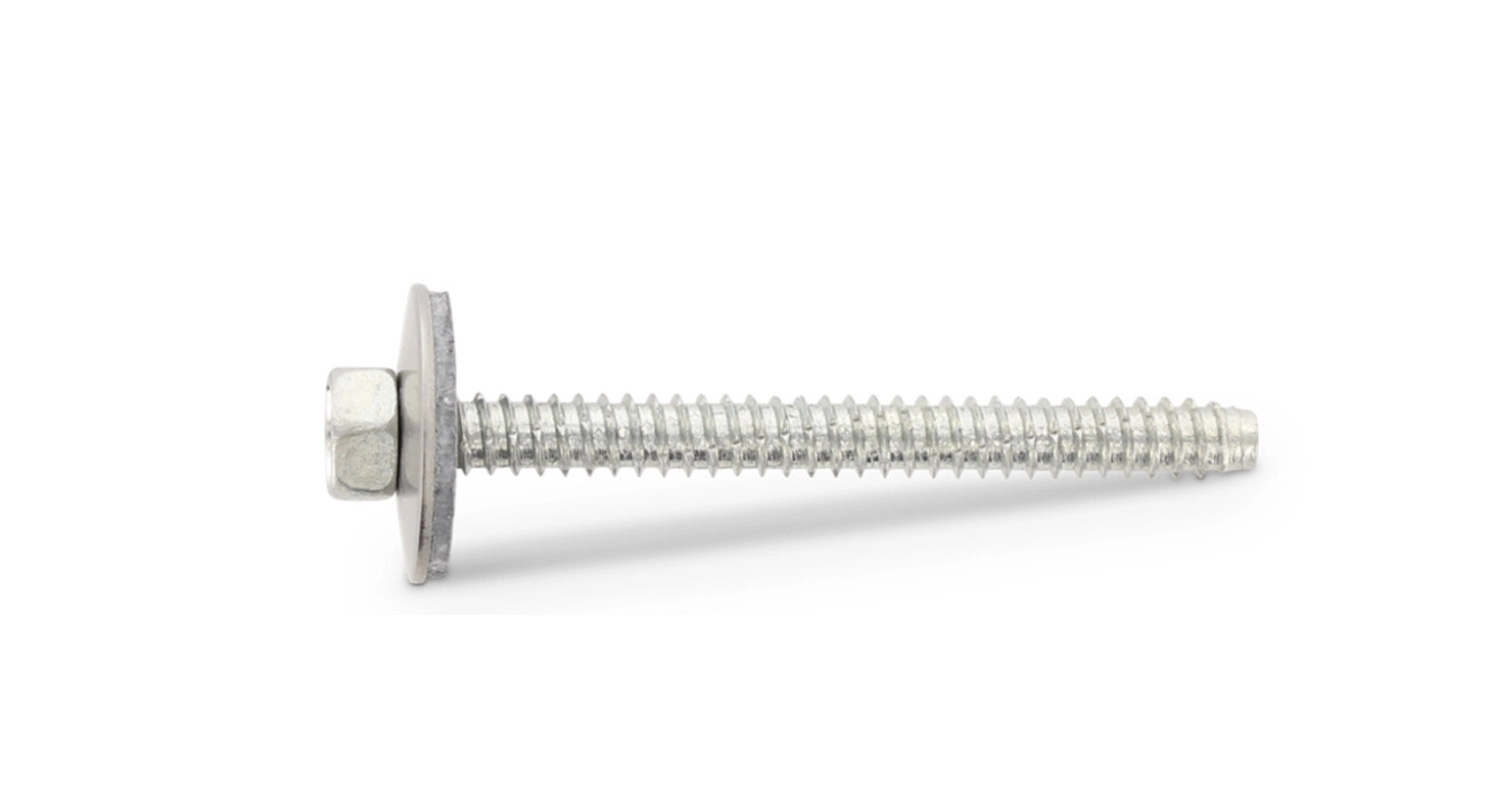 ART 9098 B A2 Саморез с шестигранной головкой и шайбой EPDM 22мм креслення