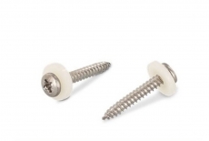 ART 9066 A2 Self-tapping screw with semicircular head and PZ polyamide washer - Інтернет-магазин Dinmark