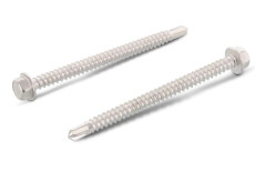 DIN 7504 K A2 Sechskantschraube und Bohrer