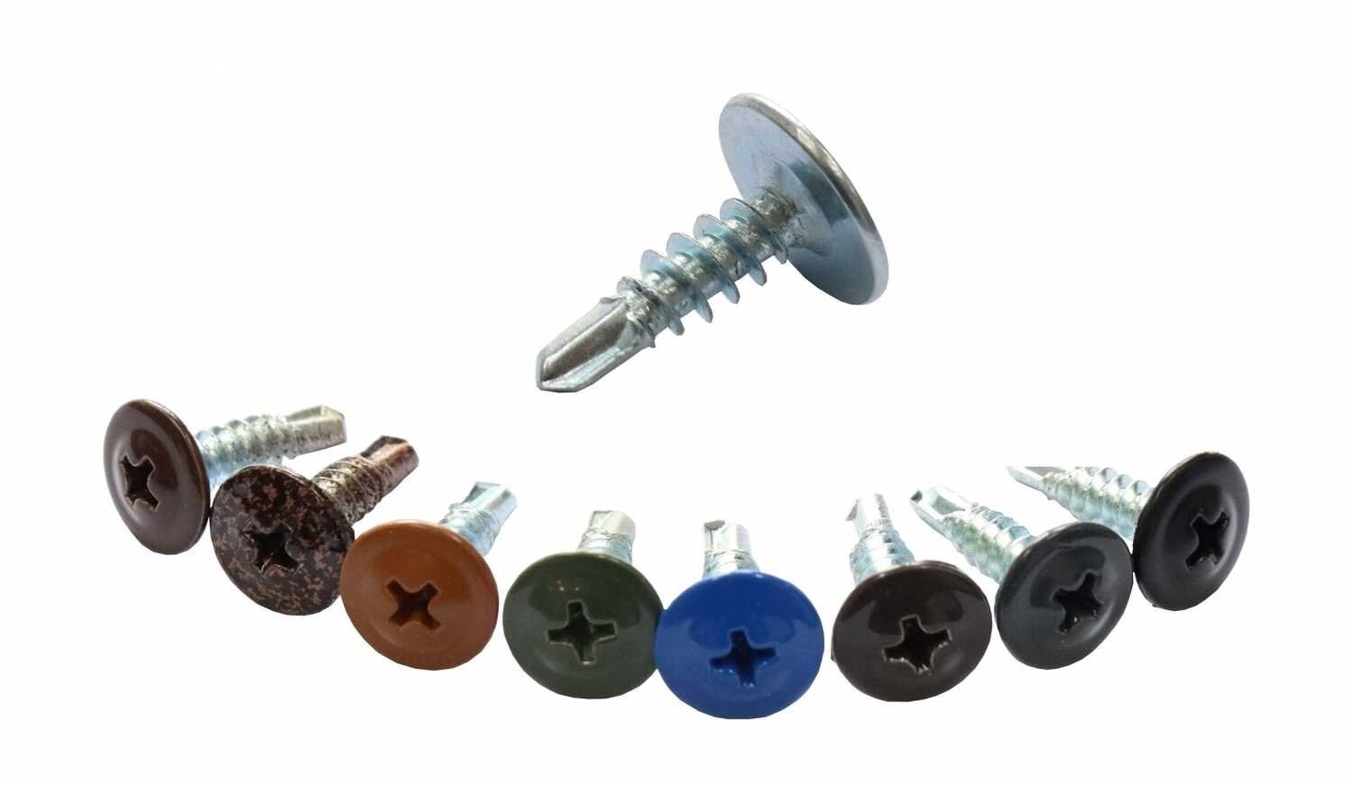 Self-tapping screw DIN 7504-T d4,2x16 zinc PH2 RAL 8003 - Інтернет-магазин Dinmark