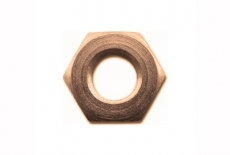 DIN 431 brass Low pipe nut with inch thread - Інтернет-магазин Dinmark