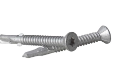 DIN 7504-P Zinktaschentuch Blechschraube mit Senkkopf und Bohrer und kleiner Torxsteigung