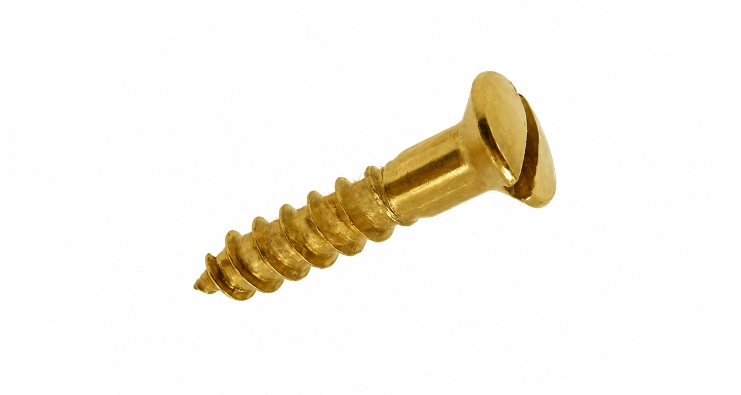 Screw DIN 95 M3x10 brass