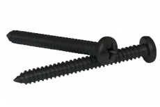 DIN 7981-C verzinkt schwarz Blechschraube mit Halbrundkopf PH