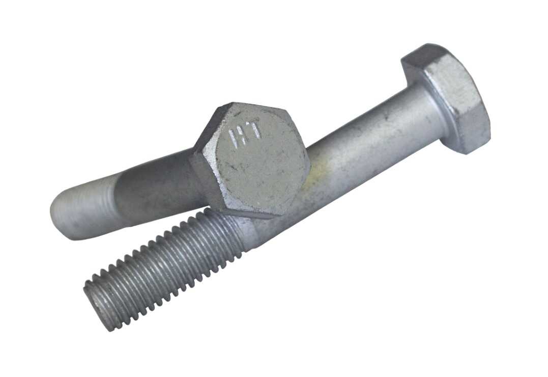 Bolzen ISO 4014 M10x40 12,9 Zink Zinkschal
