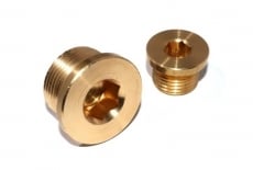 Stecker DIN 908 G 1/2 Messing