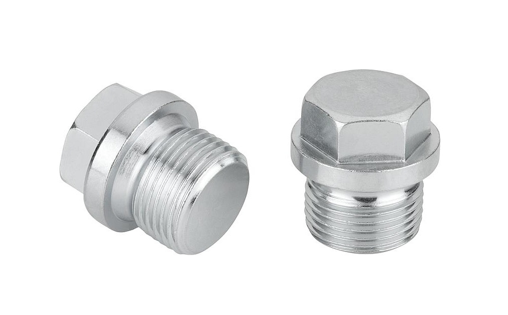 Stecker DIN 910 M27x2 Zink