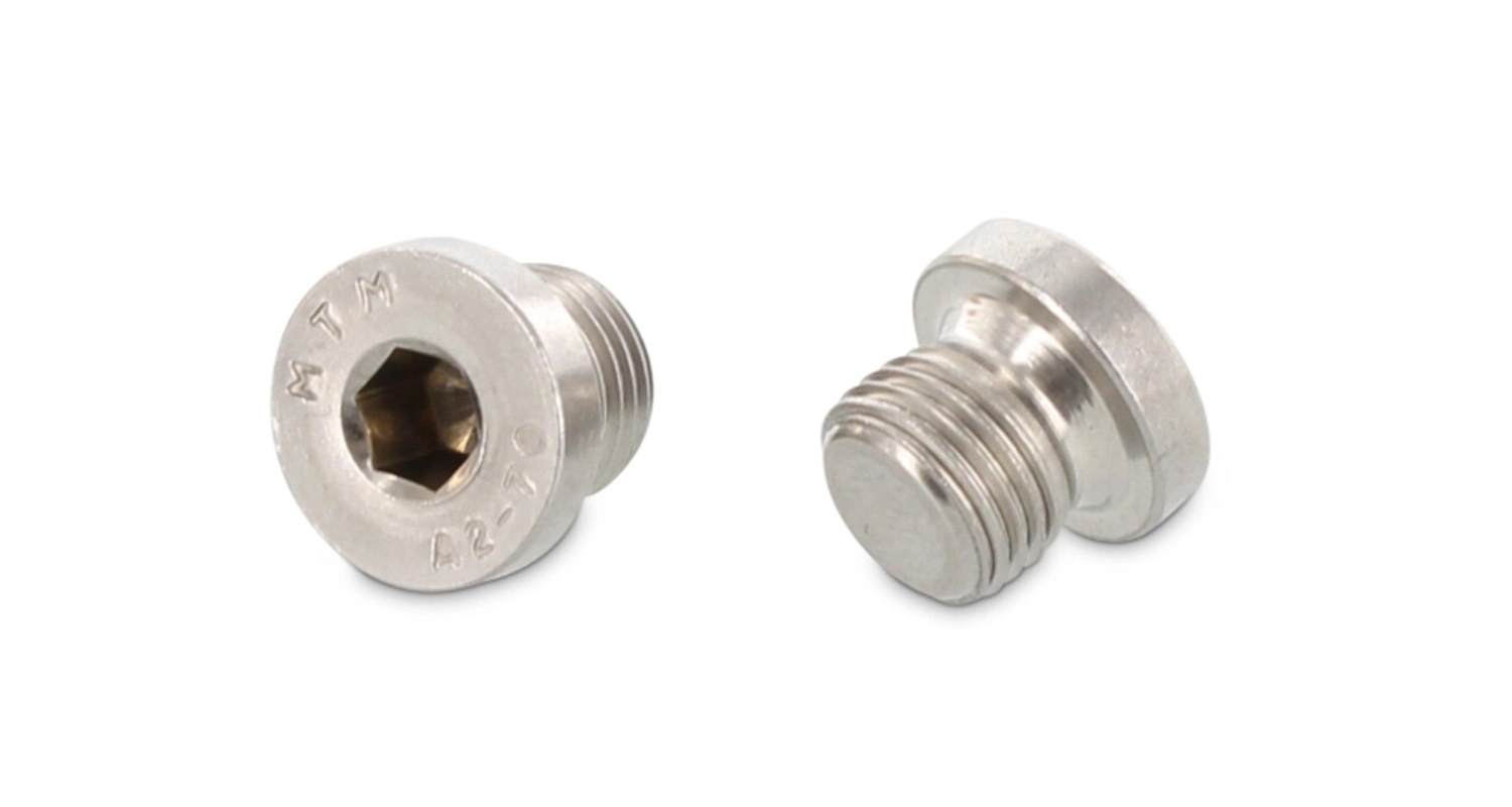 Stecker DIN 908 M30x1,5 A2