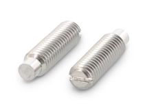 DIN 417 A4 Stellschraube mit zylindrischem Ende und geradem Schlitz