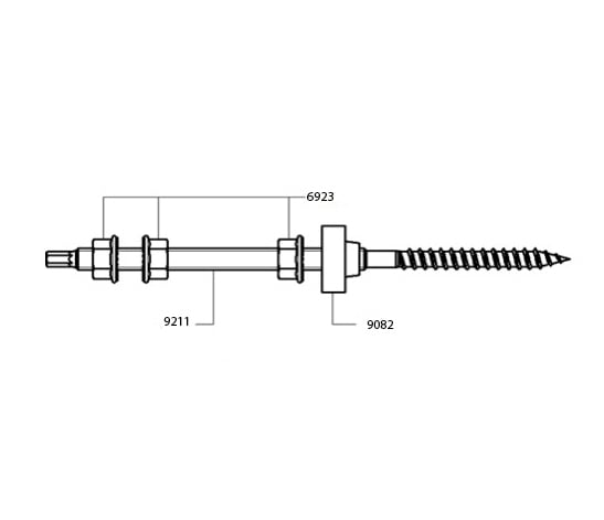 ART 9082 A2 SW Комплект ART 9082 + DIN 6923 (x3) + EPDM (сантехшпилька) Dinmark