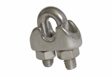 DIN 741 A2 Cable clamp with two nuts