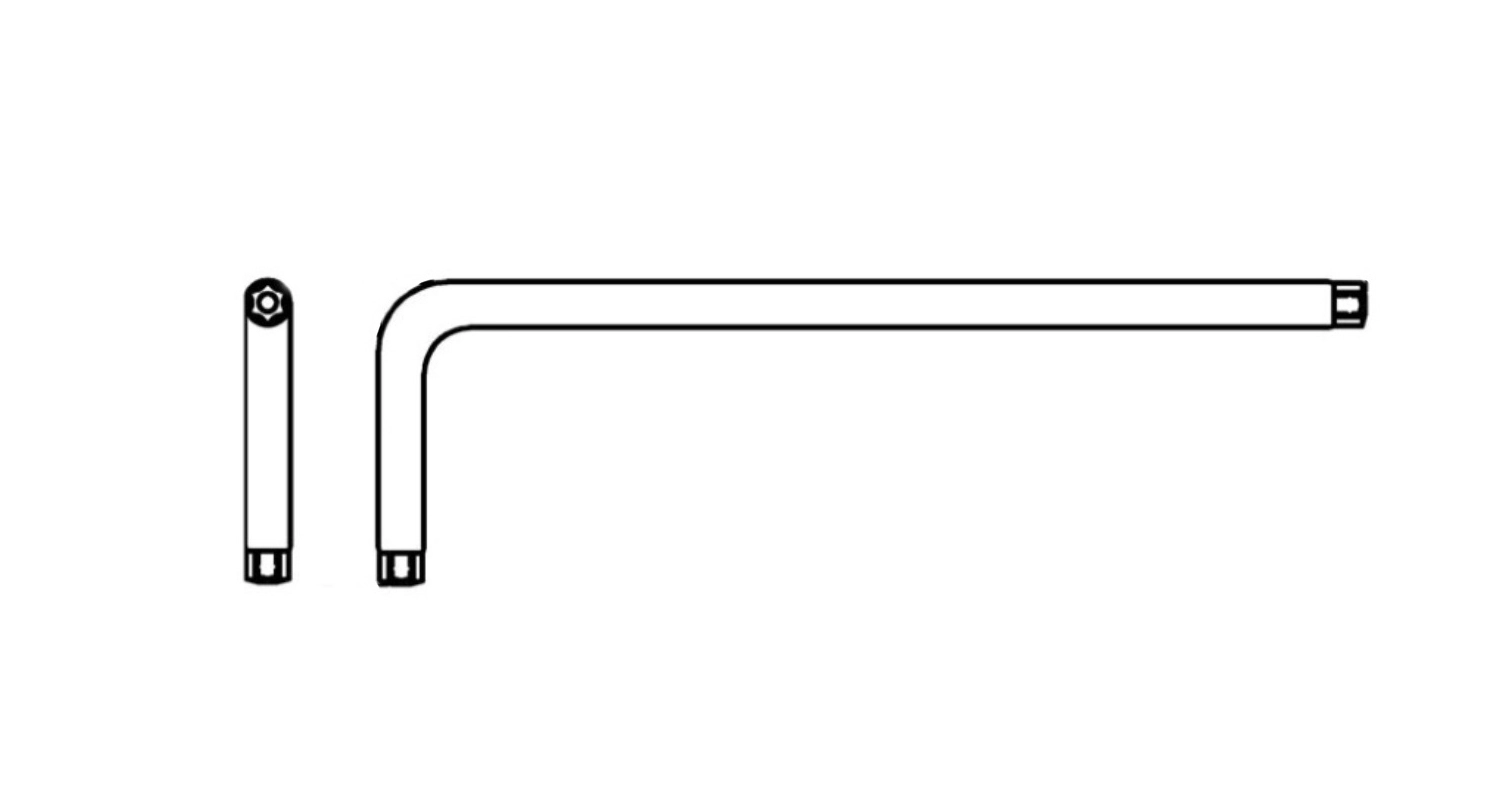 Schlüssel ART 9128 ТX40 PIN креслення