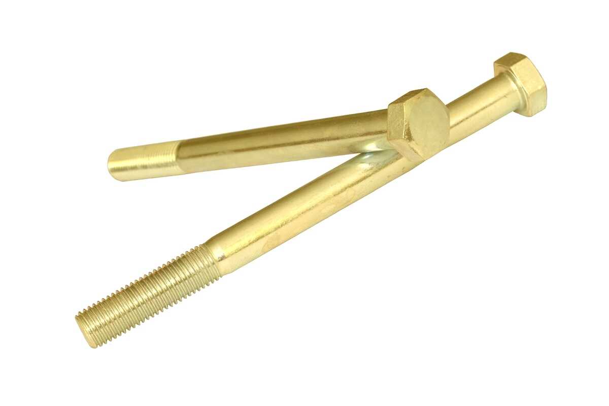 Bolzen DIN 931 M8x55 8,8 Zink жовтиUnd