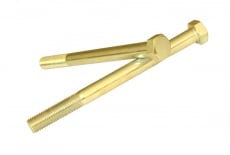 DIN 931 8,8 zinkgelb Schraube mit Sechskantkopf und Teilgewinde