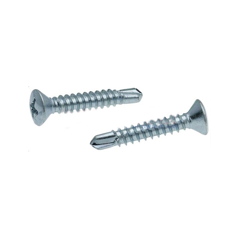 Selbstschneidend DIN 7504-Q d3,9x25 Zink PH2