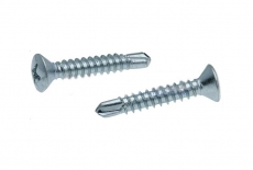 Selbstschneidend DIN 7504-Q d3,9x16 Zink PH2
