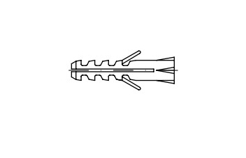 Dübel ART 88500 S 14 x 75 Nylon креслення