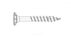 ART 88189 Screw for fittings in wooden profiles with countersunk SPAX head - Інтернет-магазин Dinmark