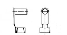 AN 124 Штифт с пружинной защитой - Інтернет-магазин Dinmark