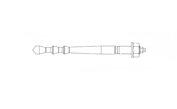 Анкерна шпилька Highbond FHB II-A L 1.4529 FISCHER креслення