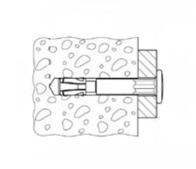 Гвоздевой анкер FNA II A4 FISCHER Dinmark