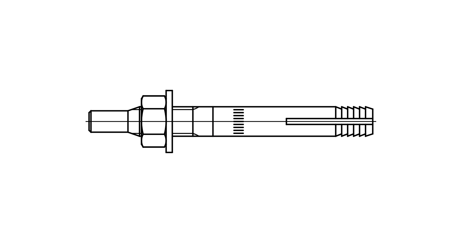 MR FISCHER wall screws креслення