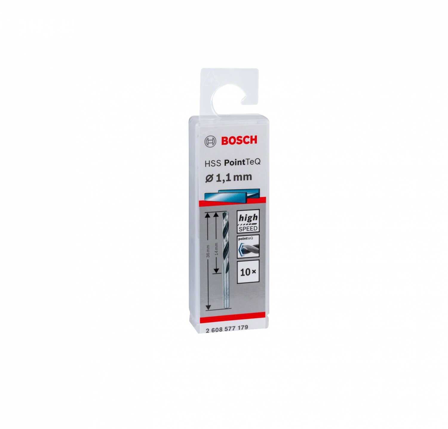 Spiral bohren, HSS PointTeQ 16.0 mm (Schaft 12 mm) BOSCH креслення