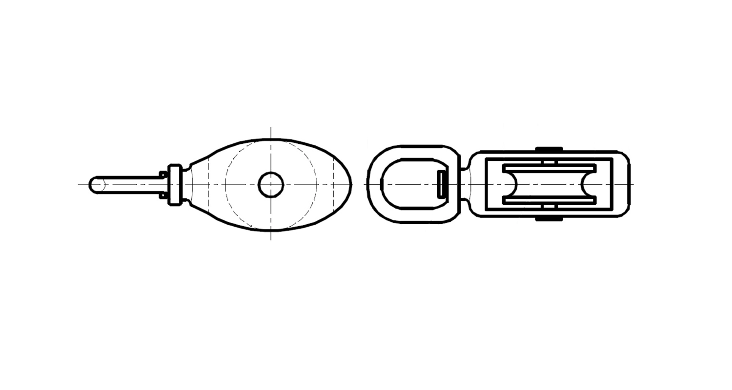 Block AN 110 M30  креслення