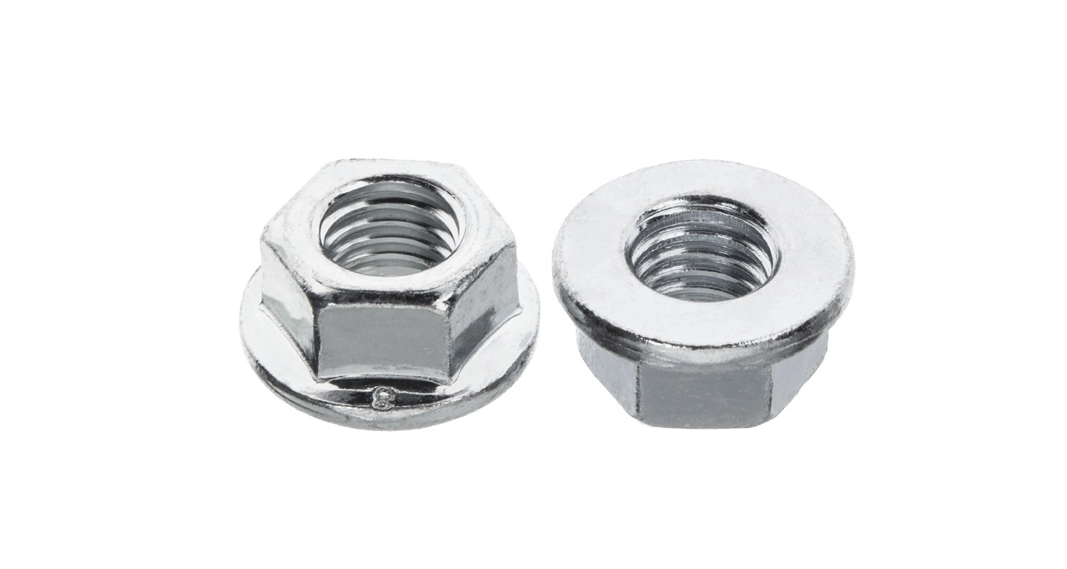 DIN 6923 10 цинк Гайка шестигранна з фланцем