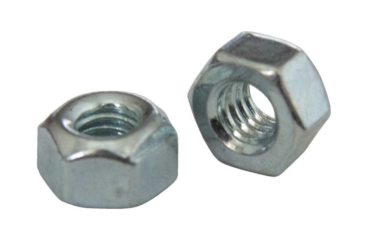 DIN 980 10 zinc Nut self-locking with small step