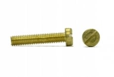DIN 84 4,8 zinc yellow Screw with semicircular head and straight slot - Інтернет-магазин Dinmark