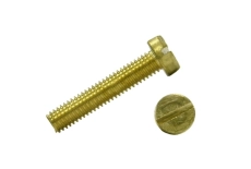 Гвинт DIN 84 M6x8 латунь S
