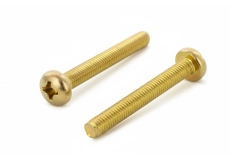 Винт DIN 7985 M4x8 4,8 цинк жовтий  PH2