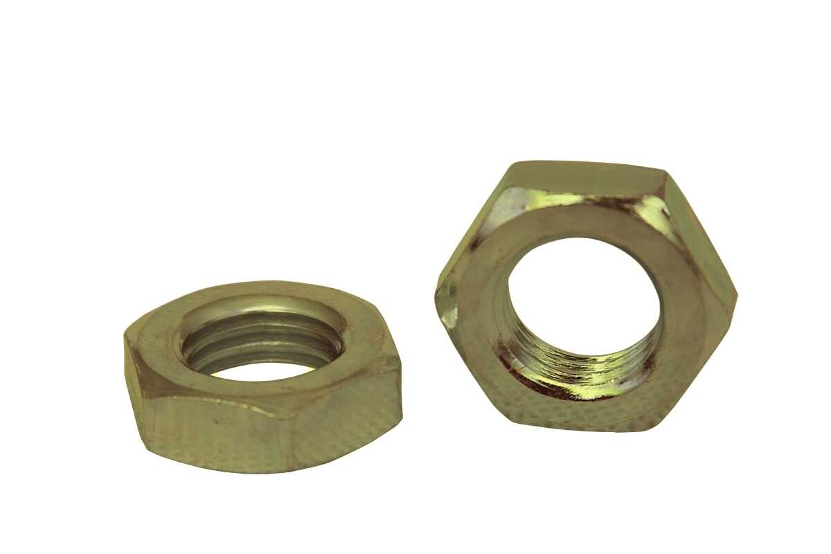 DIN 936 brass Low hexagon nut 
