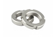 DIN 1804 A2 Geschlitzte Rundmutter