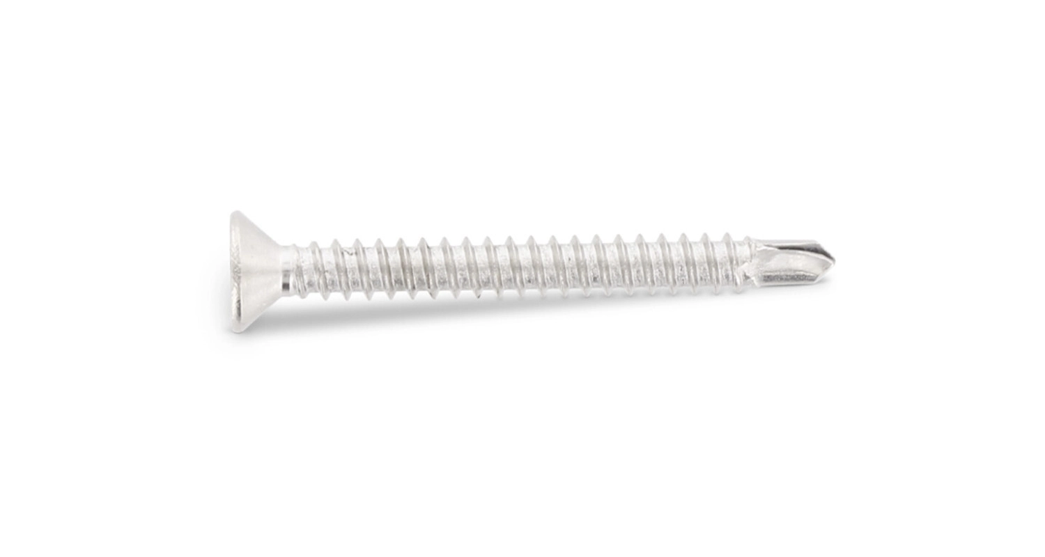 DIN 7504 O A4 Self-tapping screw with countersunk head and drill bit PZ креслення