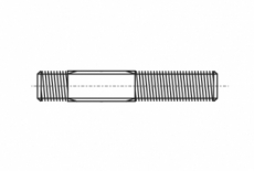 DIN 938 5,8 Шпилька резьбовая с допуском 1d - Інтернет-магазин Dinmark