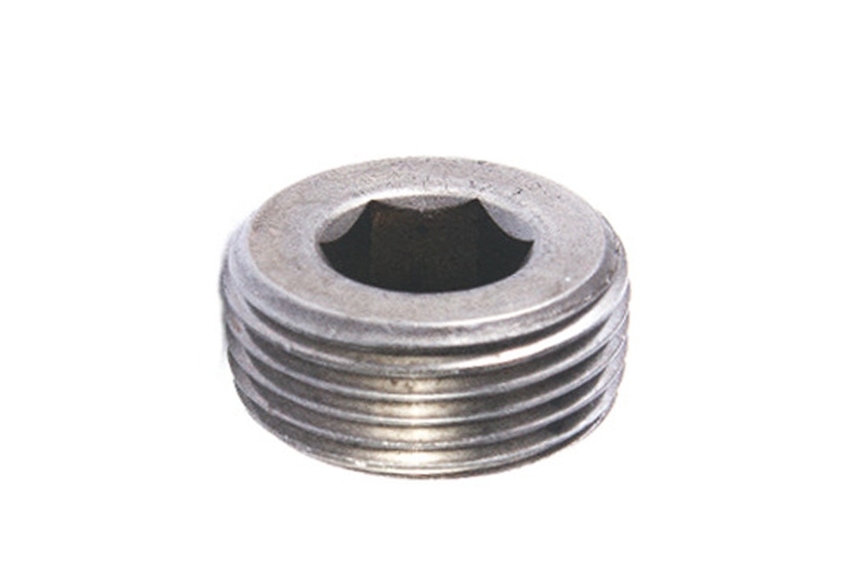 DIN 906 zinc threaded Cap with small step