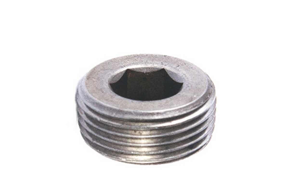 DIN 906 zinc threaded Cap with inch thread