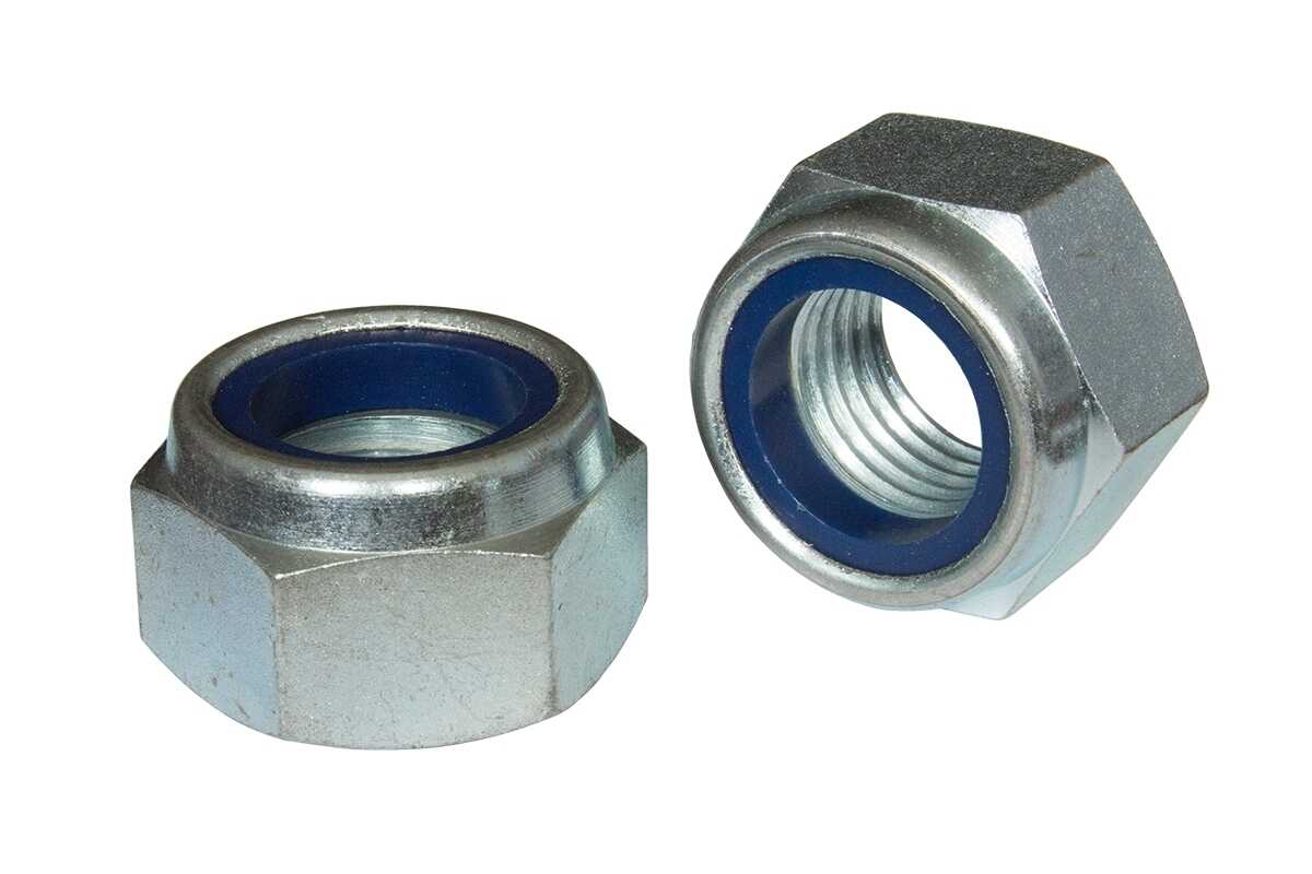 Nut DIN 985 M10x1,25 10 zinc